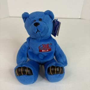 Limited Treasures Buffalo Bills Doug Flutie 98' Bean Bag Bear #48353 With Tags